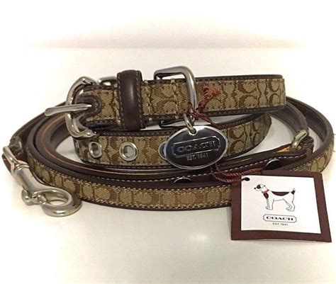 coach dog leash.